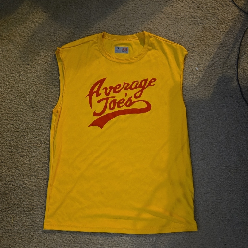 Average Joe's Yellow Tank Top